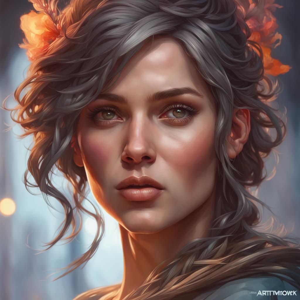 Hyperdetailed Portrait of Woman in Unreal Engine 5