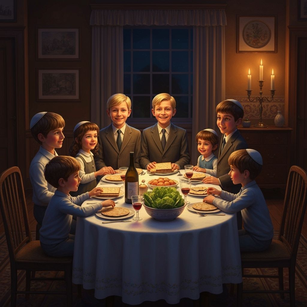 Passover Seder: A Festive Family Celebration