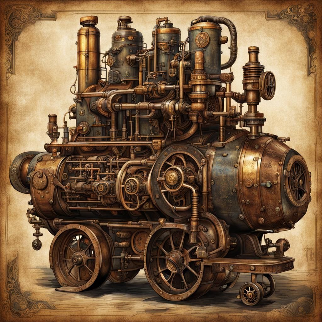 Steampunk Engine Reveals Secrets of Isis