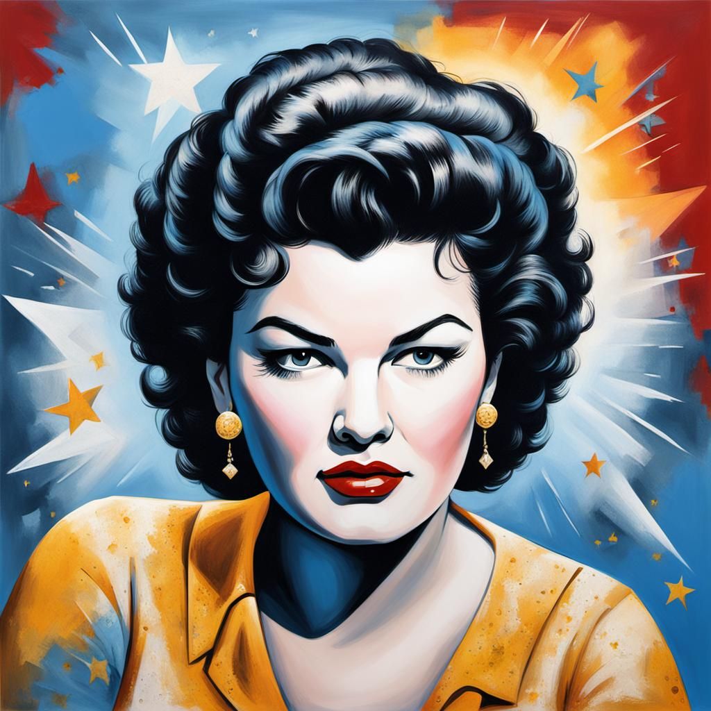 Wistful Patsy Cline Portrait
