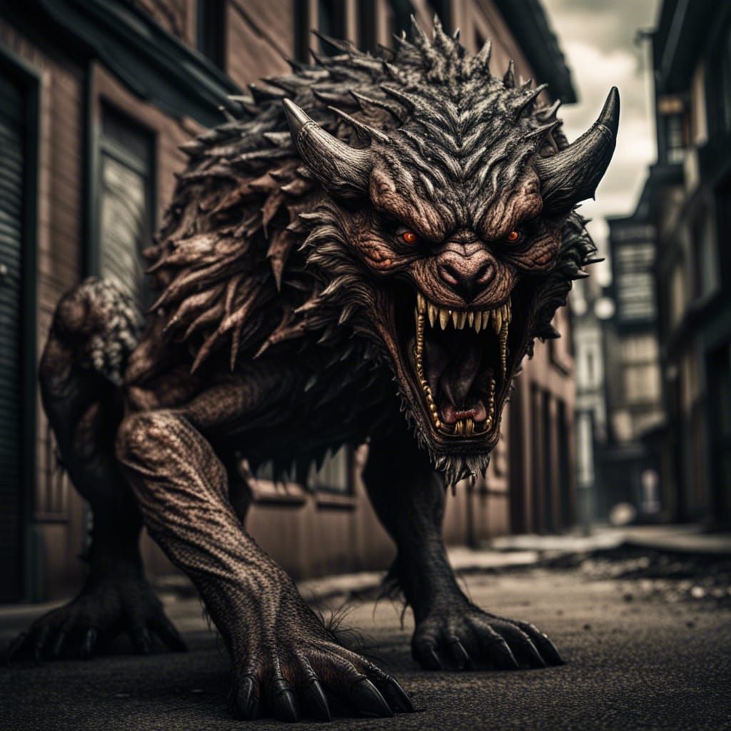 Menacing Beast Creates Havoc in Creepy Town