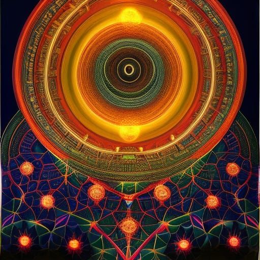 Brain Network Illusion Inspired by Ernst Haeckel