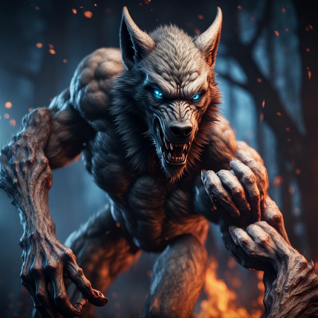 Muscular Werewolf
