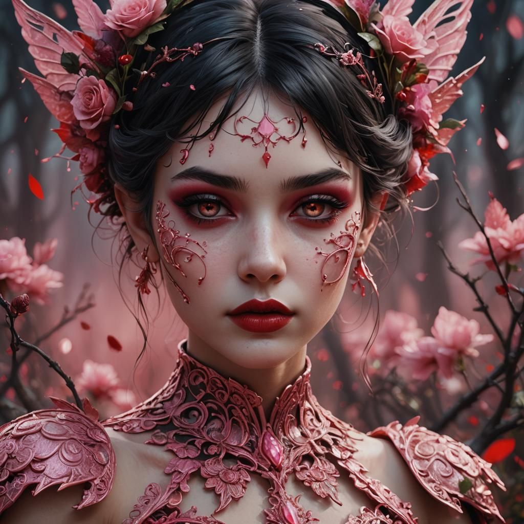 Pretty In Pink Woman