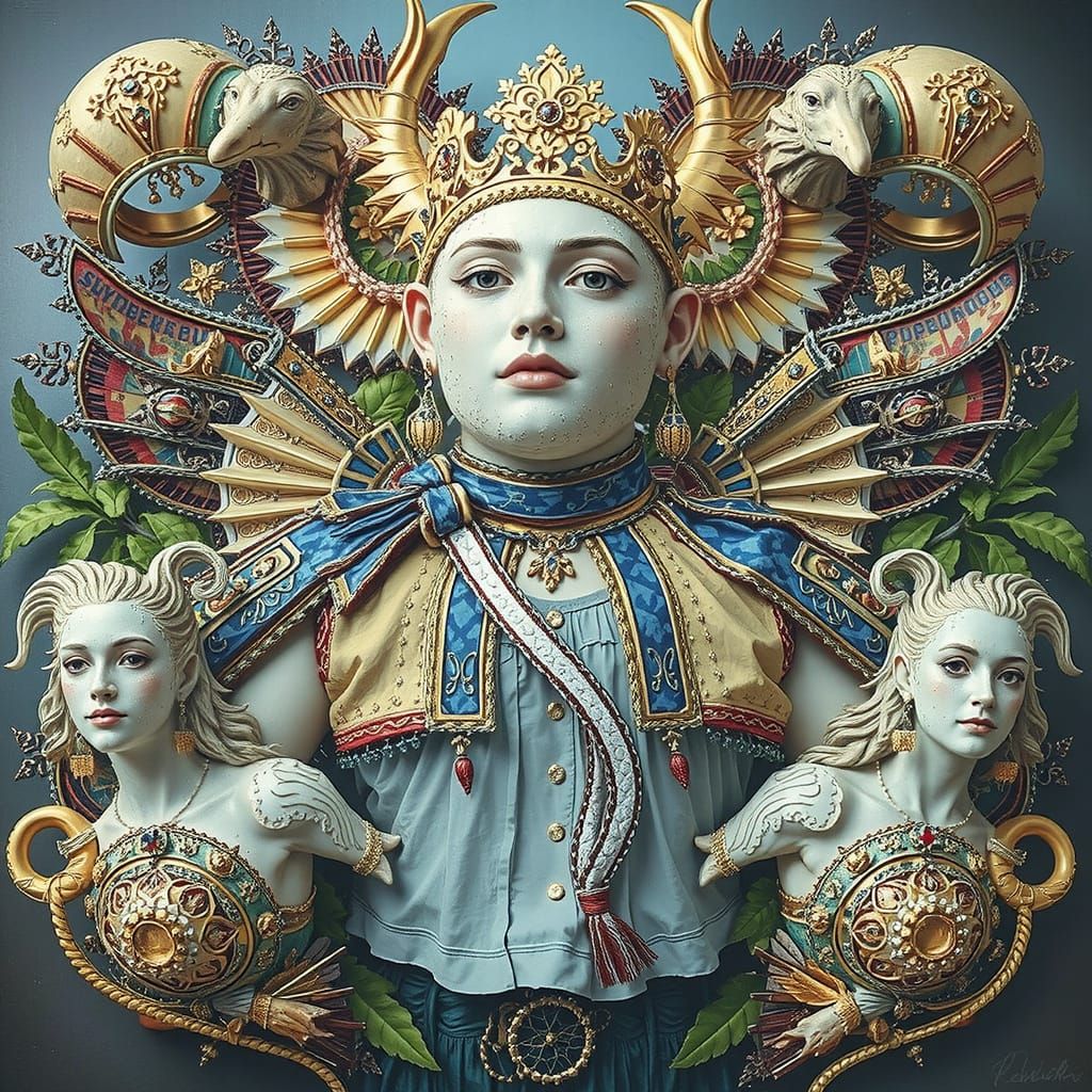 AI Generated Abstract Art of Perfect Craftsmanship