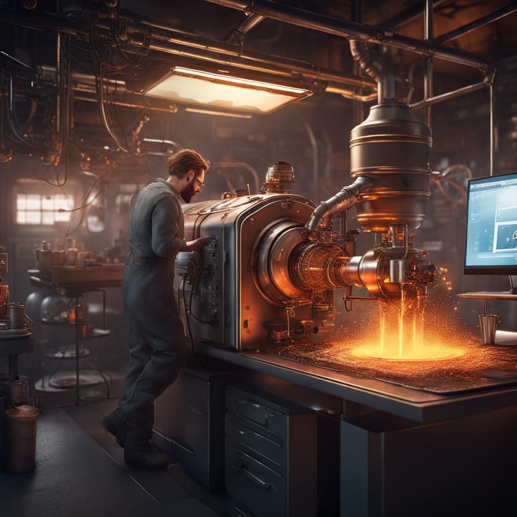 Nerd Scientist Heats Coffee with Particle Accelerator