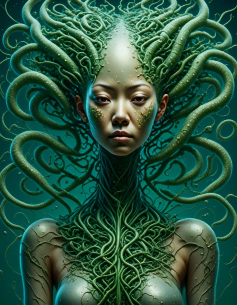 <lora:Surreal2:1.0> <lora:T-Virus:1.0> <lora:G-Swirl:1.0> Ba...