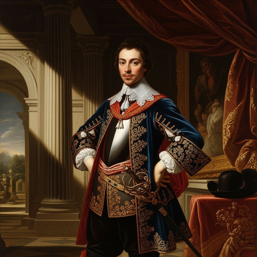 French Nobleman in 17th Century Style