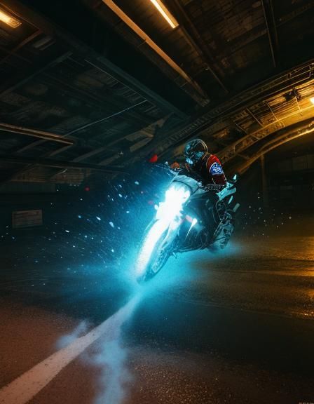 Cinematic Digital Art with Bold Colors and Fine Detail