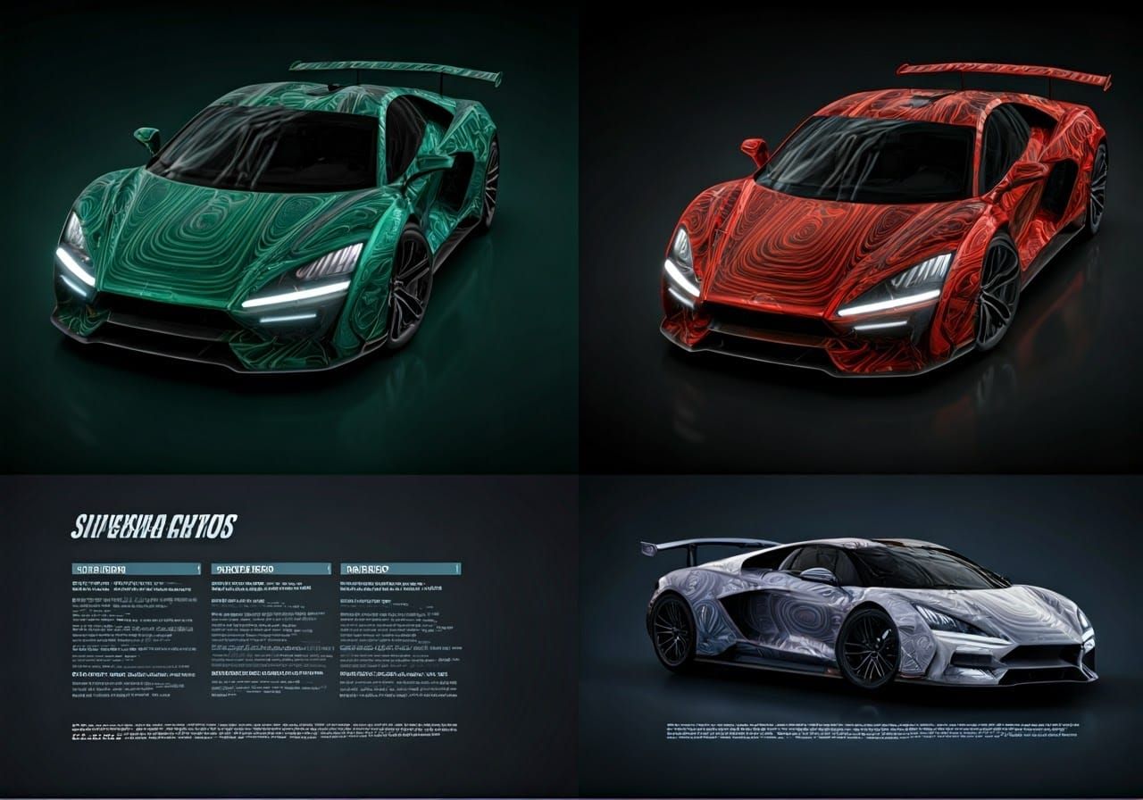 Rabbit Supercar Specs in Futuristic Leaflet