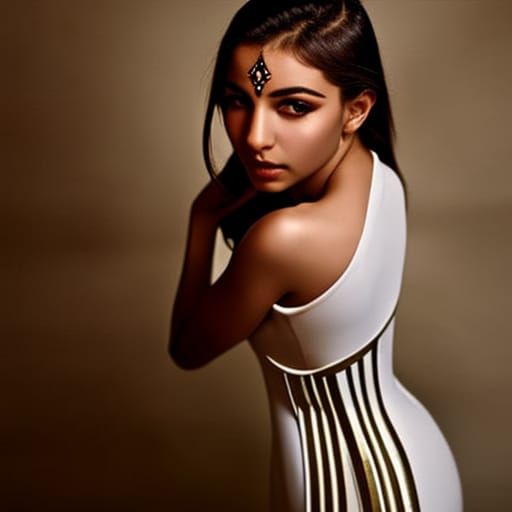 Cute middle-Eastern girl