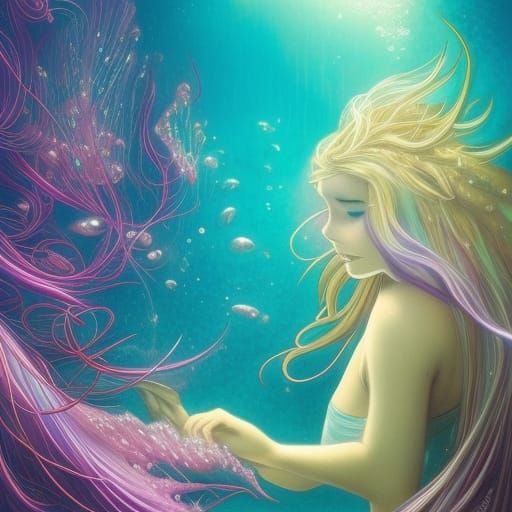 Kelp Farmer Mermaid