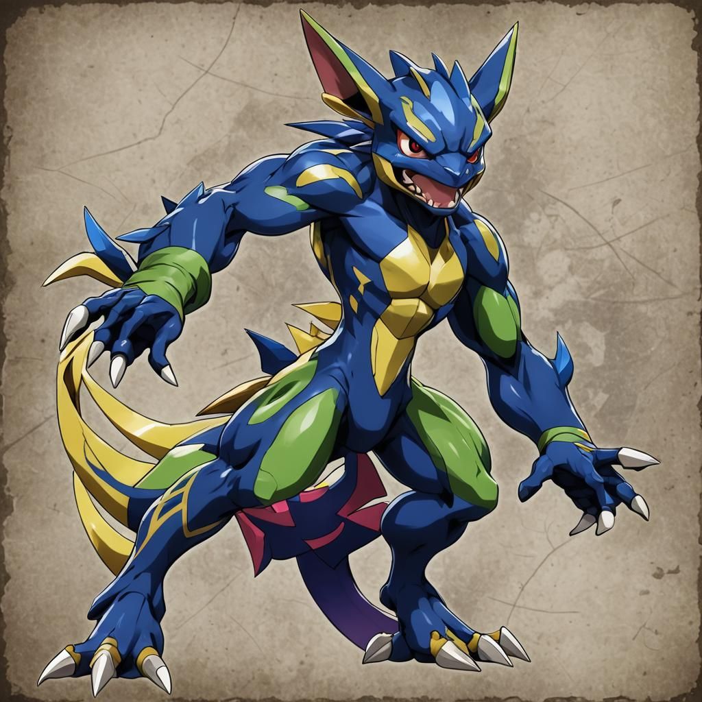 Greninja Hulk Fusion: A Pokémon Concept