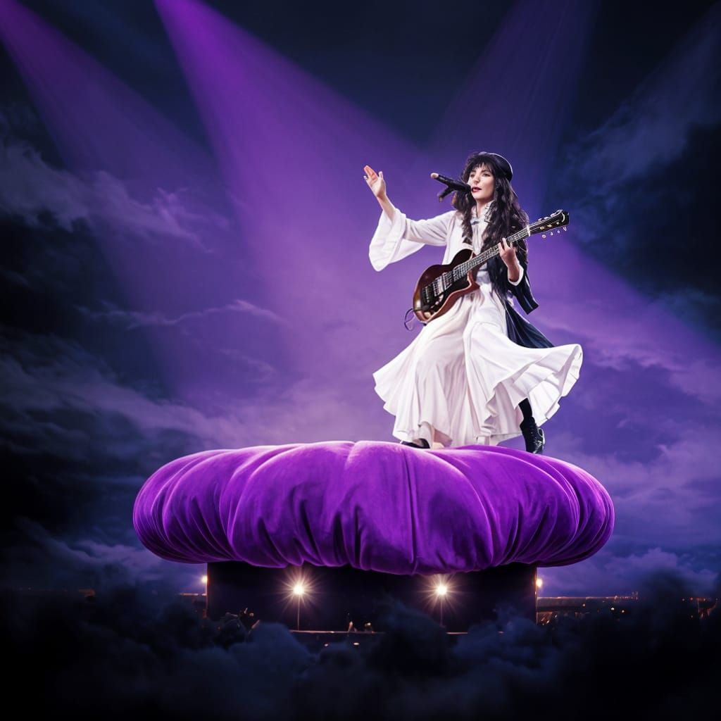 Kate Bush Performs Wuthering Heights on a Vibrant Raspberry ...