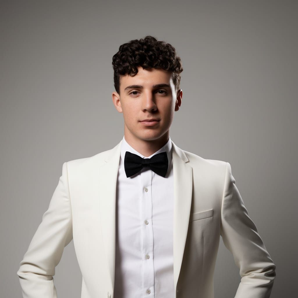 Classic Gentleman in Formal Attire