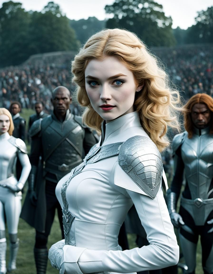 Emma Frost as White Queen: Cinematic Marvel X-Men