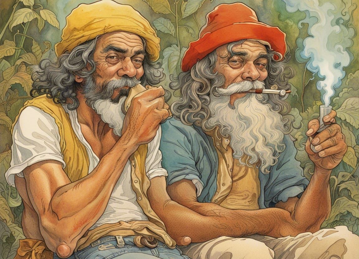 Cheech and Chong - Smokin' Weed - Up in Smoke (III)