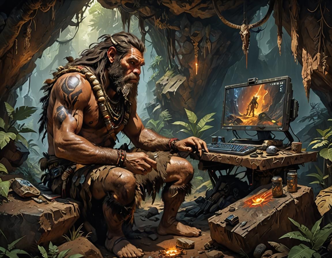 Gamer Caveman - Survival Game in the Survival Reality