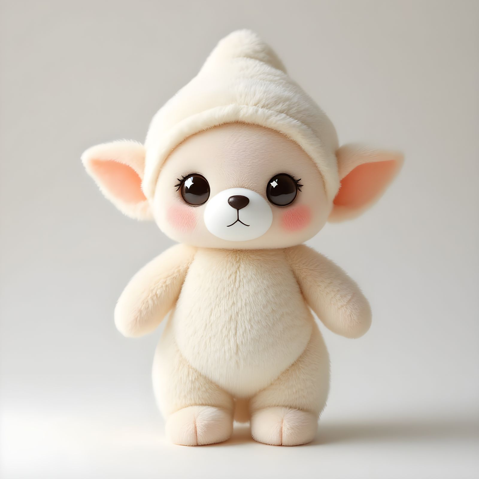 Cute Elf Plush Toy in Whimsical Style