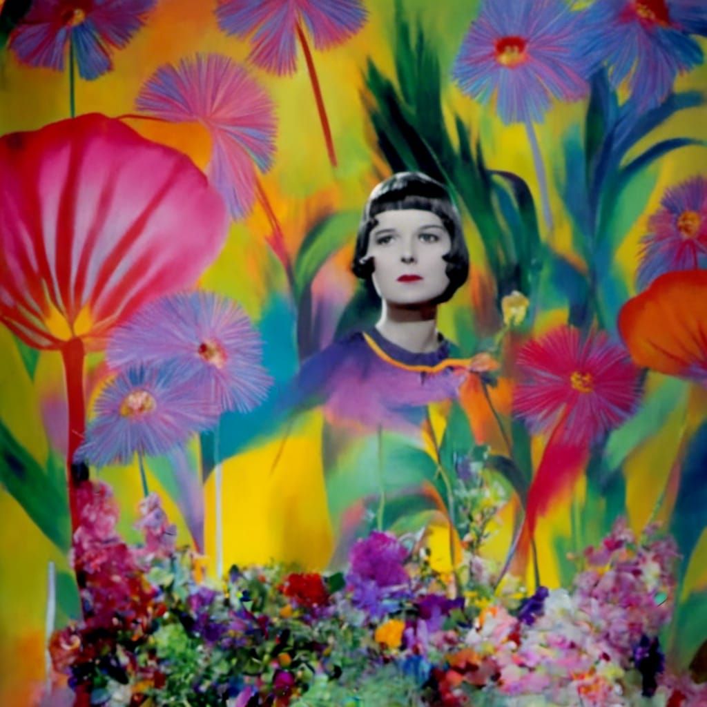 Iconic Louise Brooks Portrait