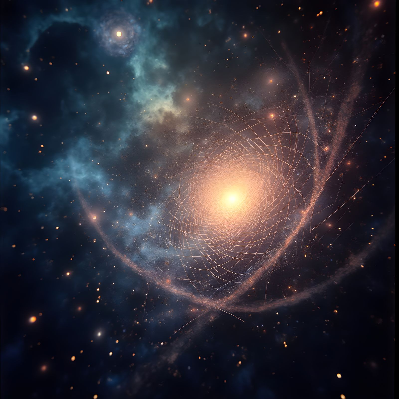 Cosmic Web: Galaxies in Geometric Patterns