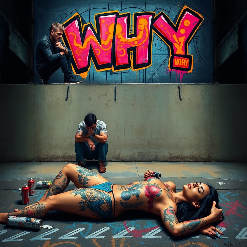 Graffiti Art: Man's Despair and Creation