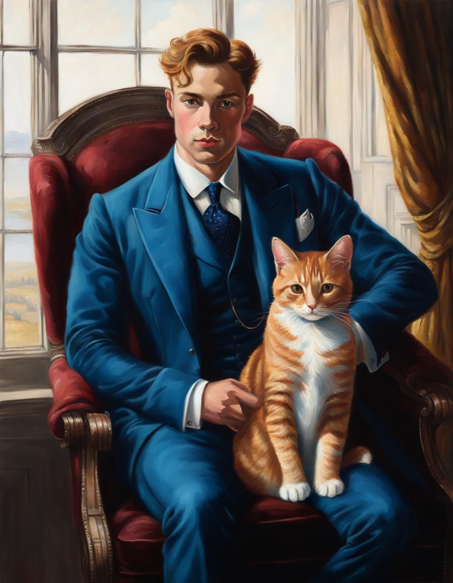 A Gentleman should always keep a cat