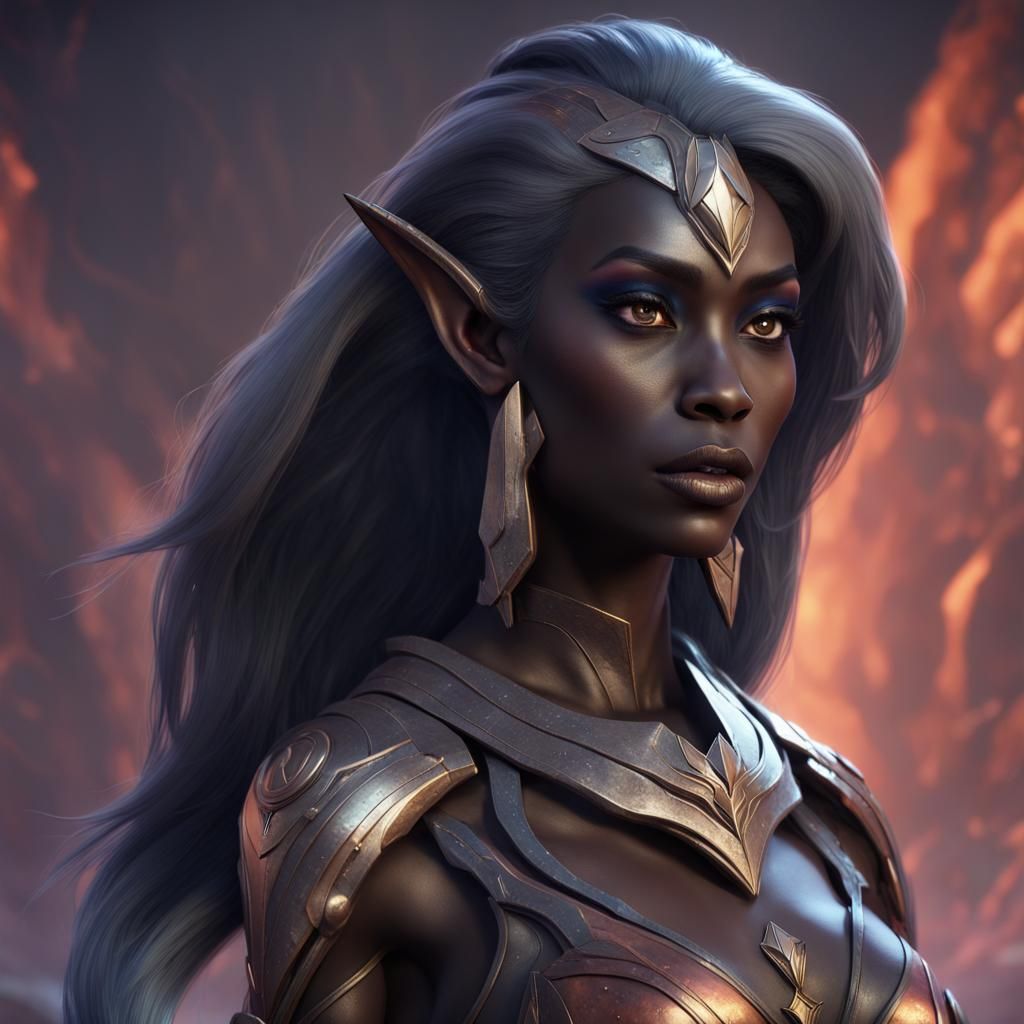 Dark Elf Space Captain