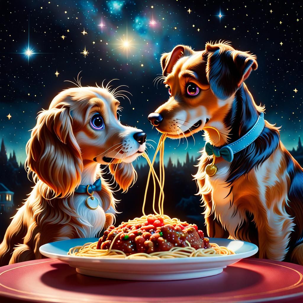 Lady and the Tramp: Galaxy Spaghetti Romance