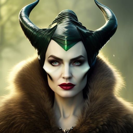 Majestic Portrait of an Evil Queen