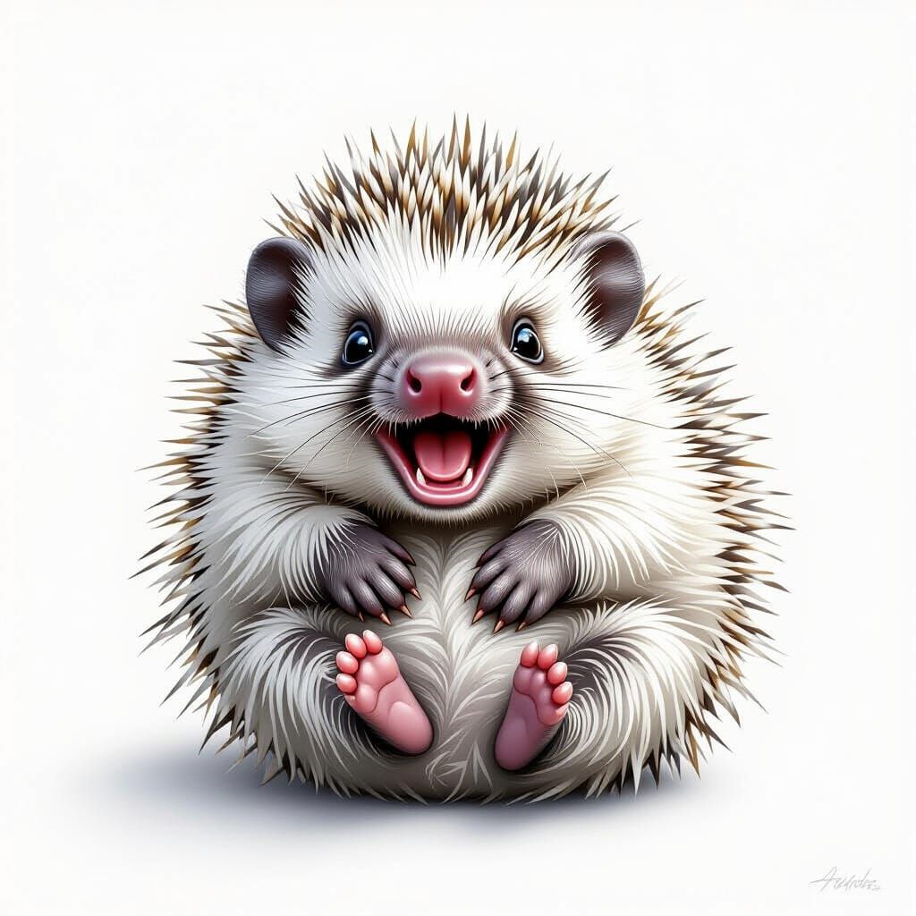 porcupine baby