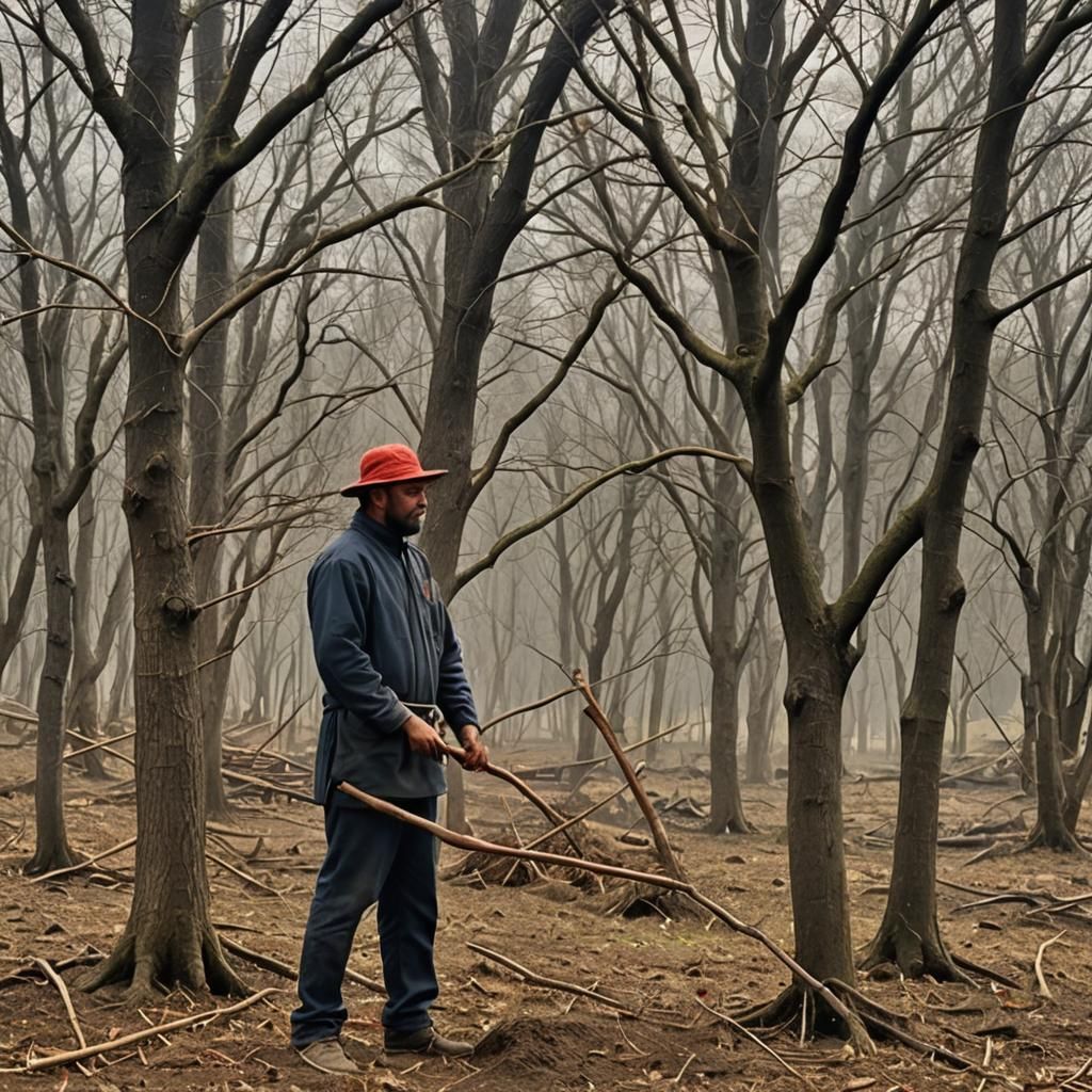 Fantastical Landscape Matte Painting in Deep Color
