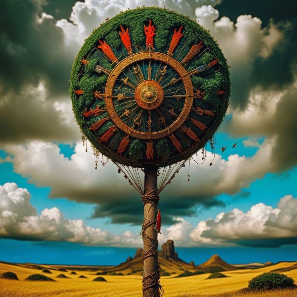 Hyperrealistic Portrait of Richard Dadd in Cinematic Composi...