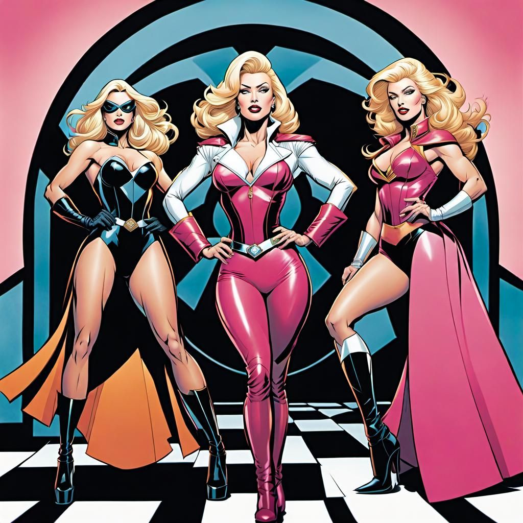 Drag Queens Save the Day: A Comic Book Adventure