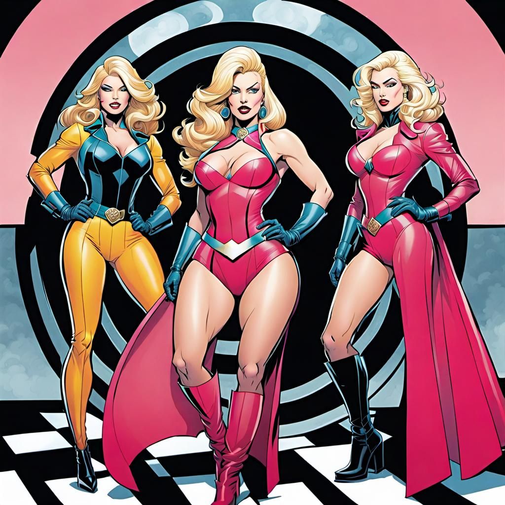 Comic Book Drag Queens Save the Day