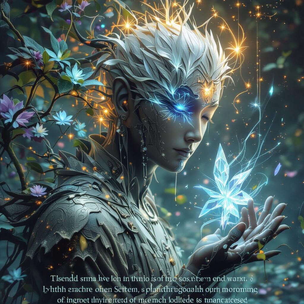 Diamond Sutra: Buddhist Wisdom in Dark Fantasy Art