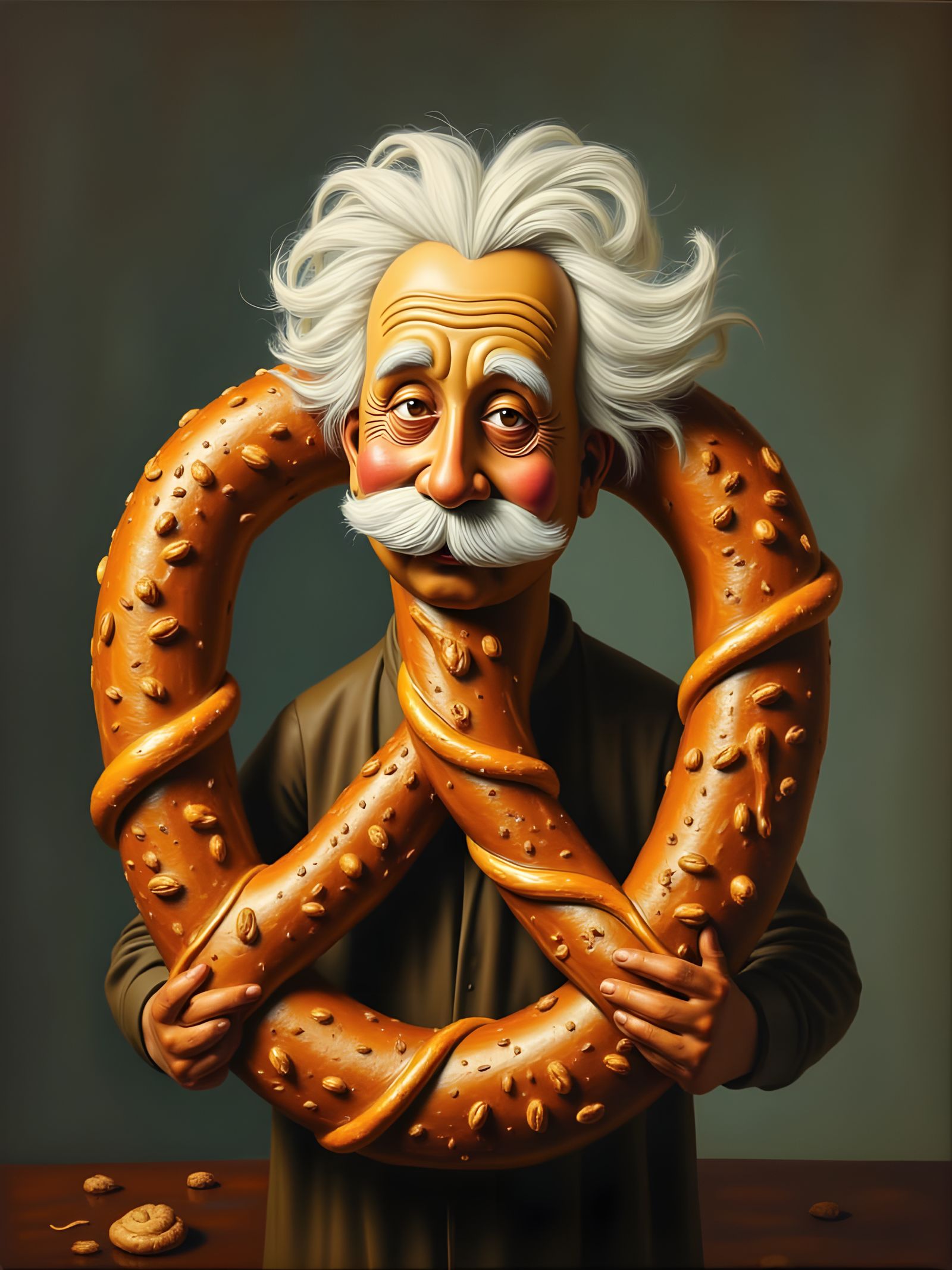 Einstein says E=Mmmm Pretzel