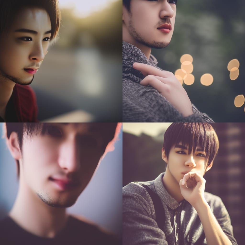 Yaoi AI Art: Professional Photography Style