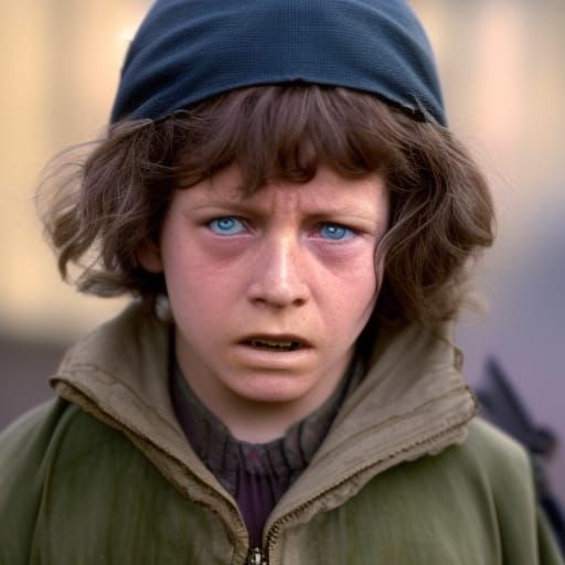 Homeless Princess Street Urchin: High Detail Photo