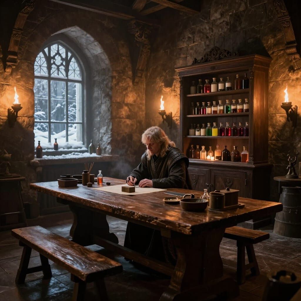 Medieval Office Medical Bay in Winterfell
