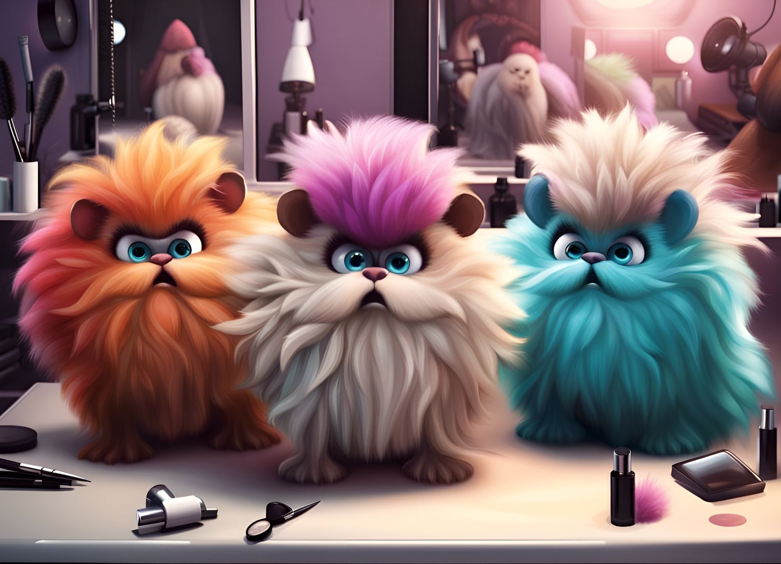 Tribbles Get Makeovers: Fantasy Concept Art