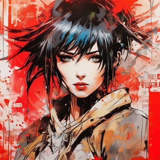 Anime x graffiti