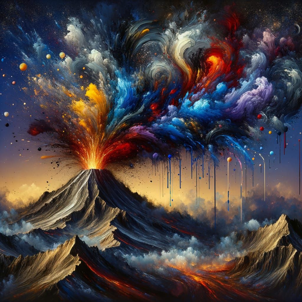 Colorburst Volcano