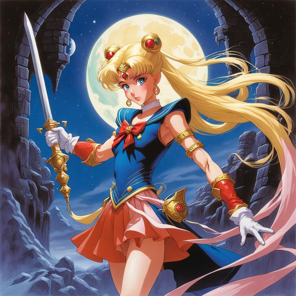Sailor Moon (Dungeons & Dragons Berserker), Rembrandt, Naoko...