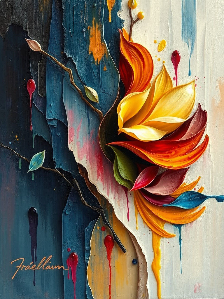 Neo-Impressionist Masterpiece of Melancholic Beauty