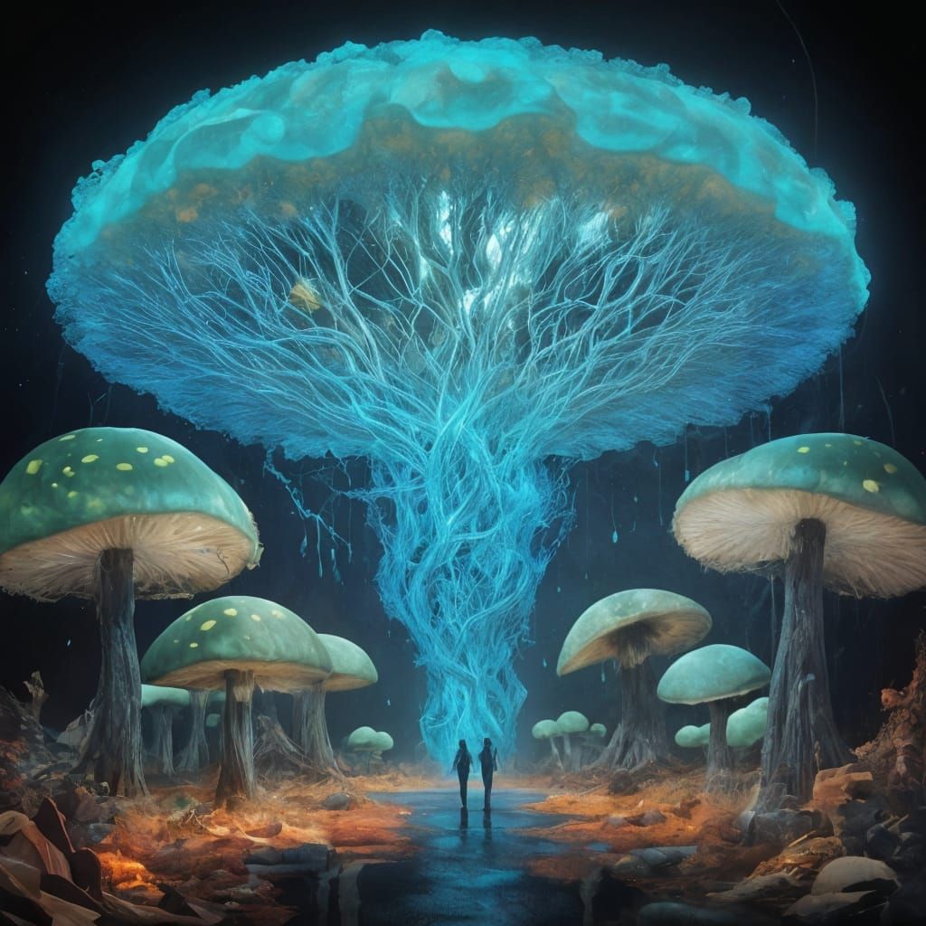 Hedgehog with Neural Support System: Iconographic Art