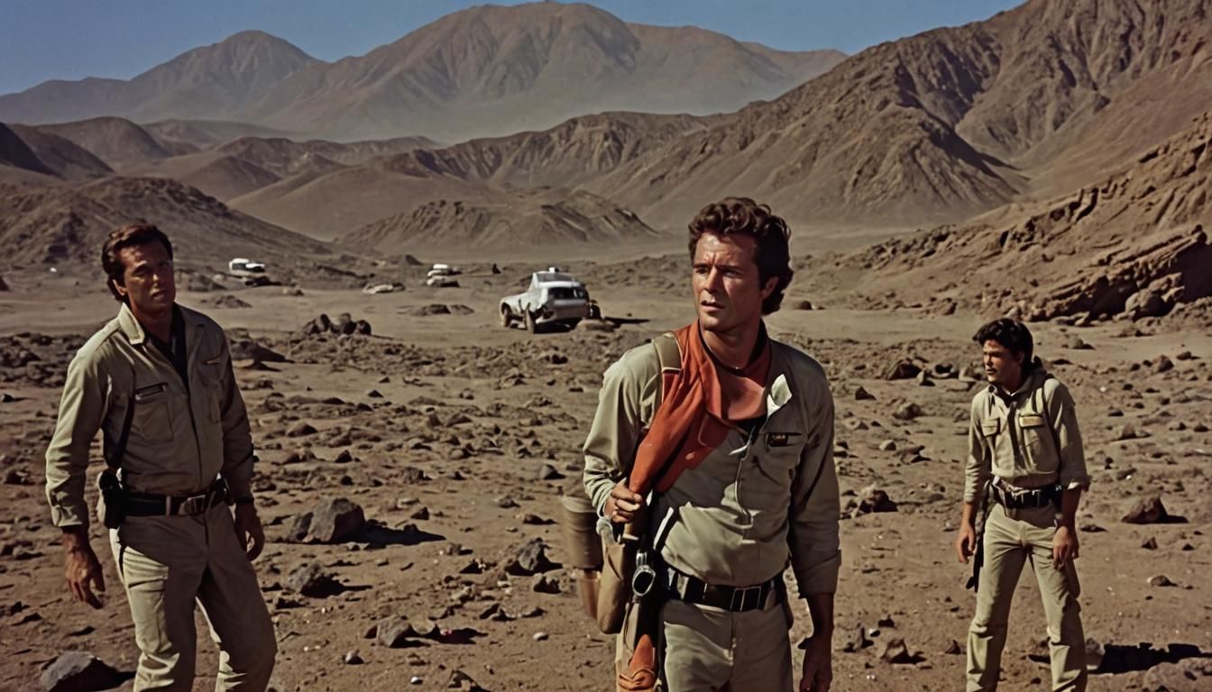 Retrofuturistic Space Voyages