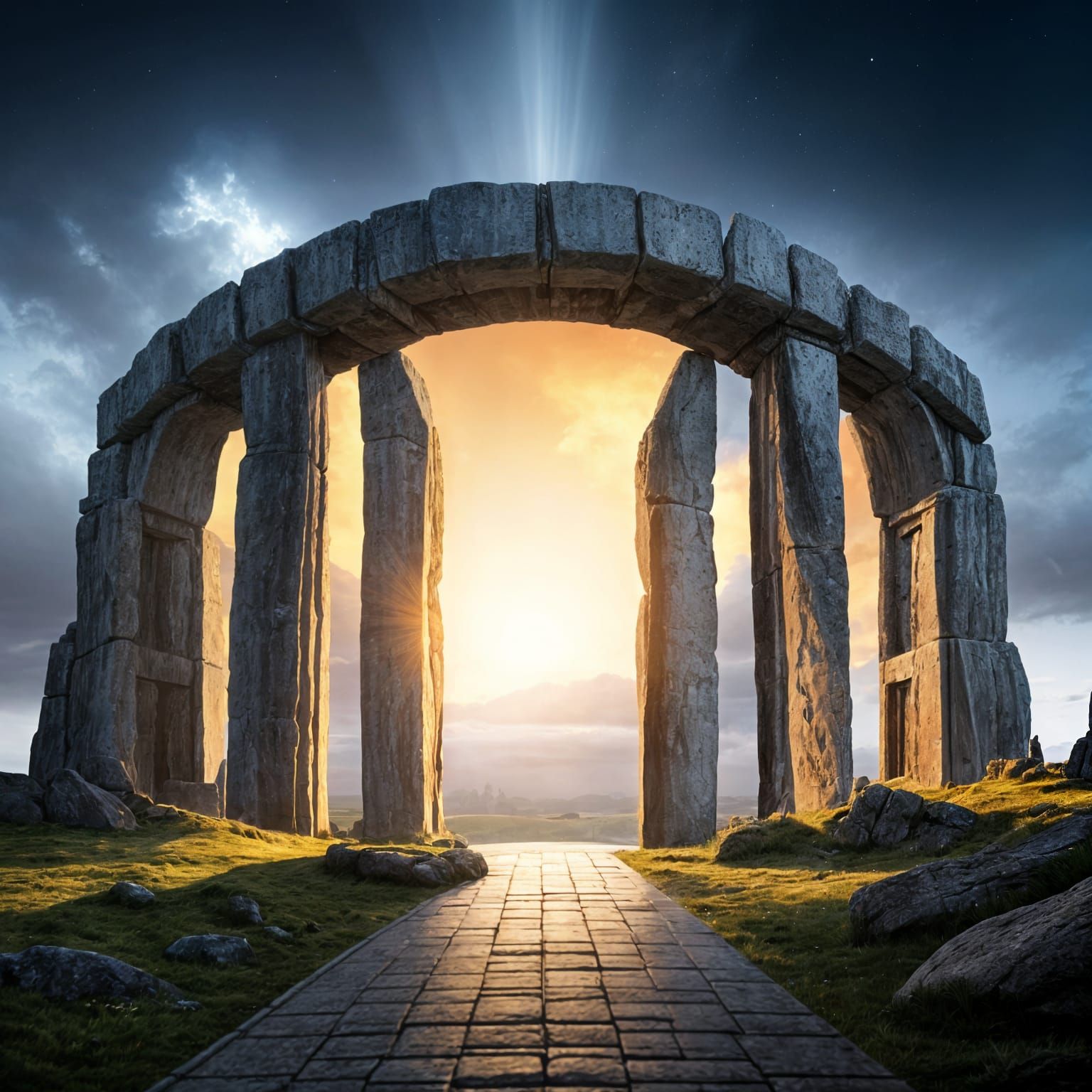 Stonehenge: Gateway to the Universe in Dark Fantasy