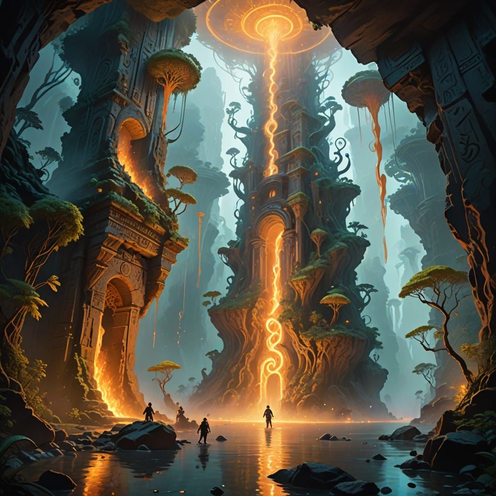 Ancient Gateway to a Realm of Wonder