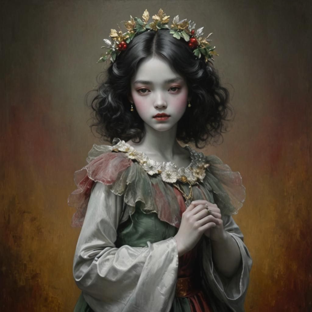 Abstract Colors: Red, Green, Gold, Silver, Pastel